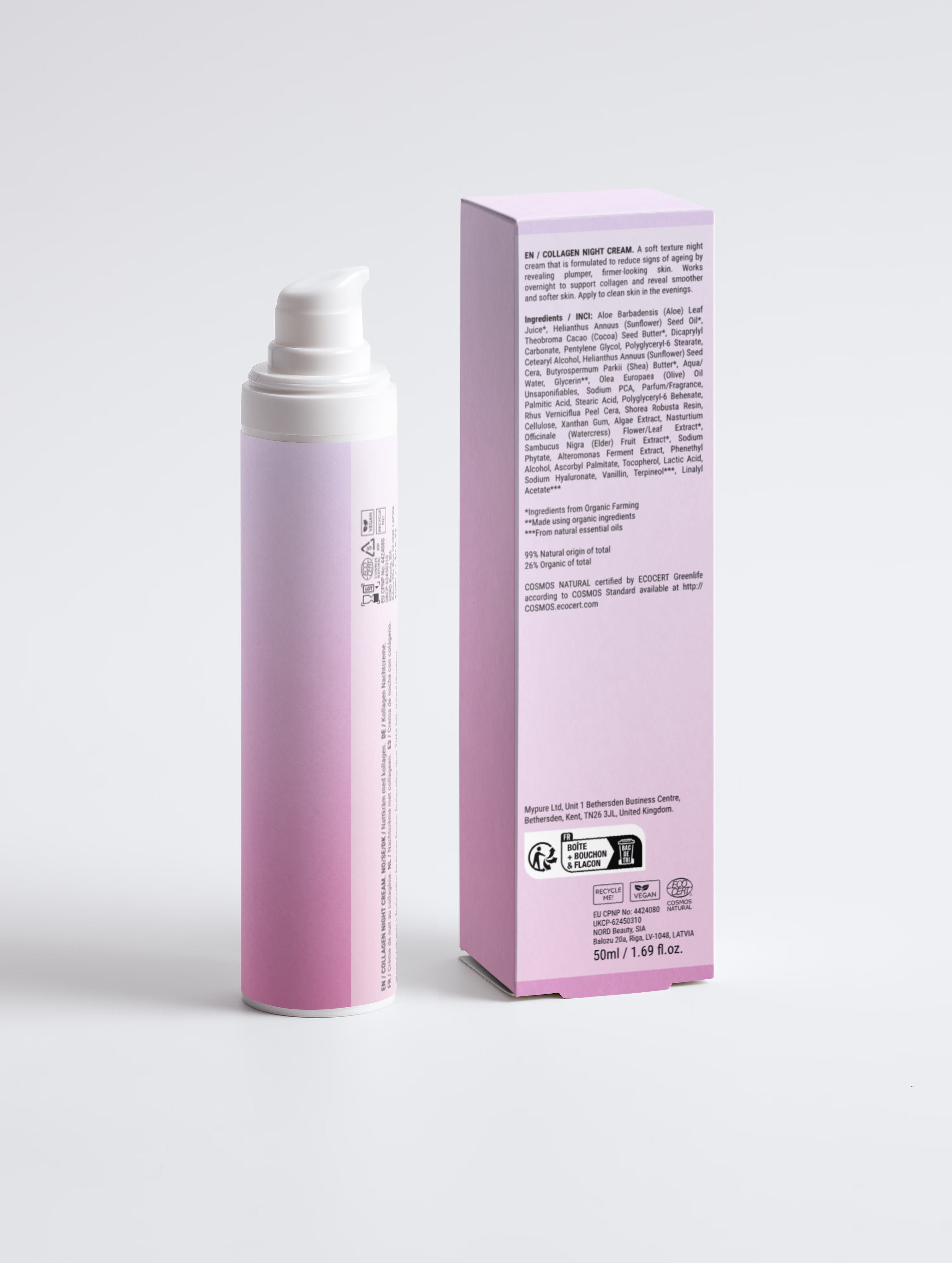 Collagen Anti-Age Night Cream, 50 ml