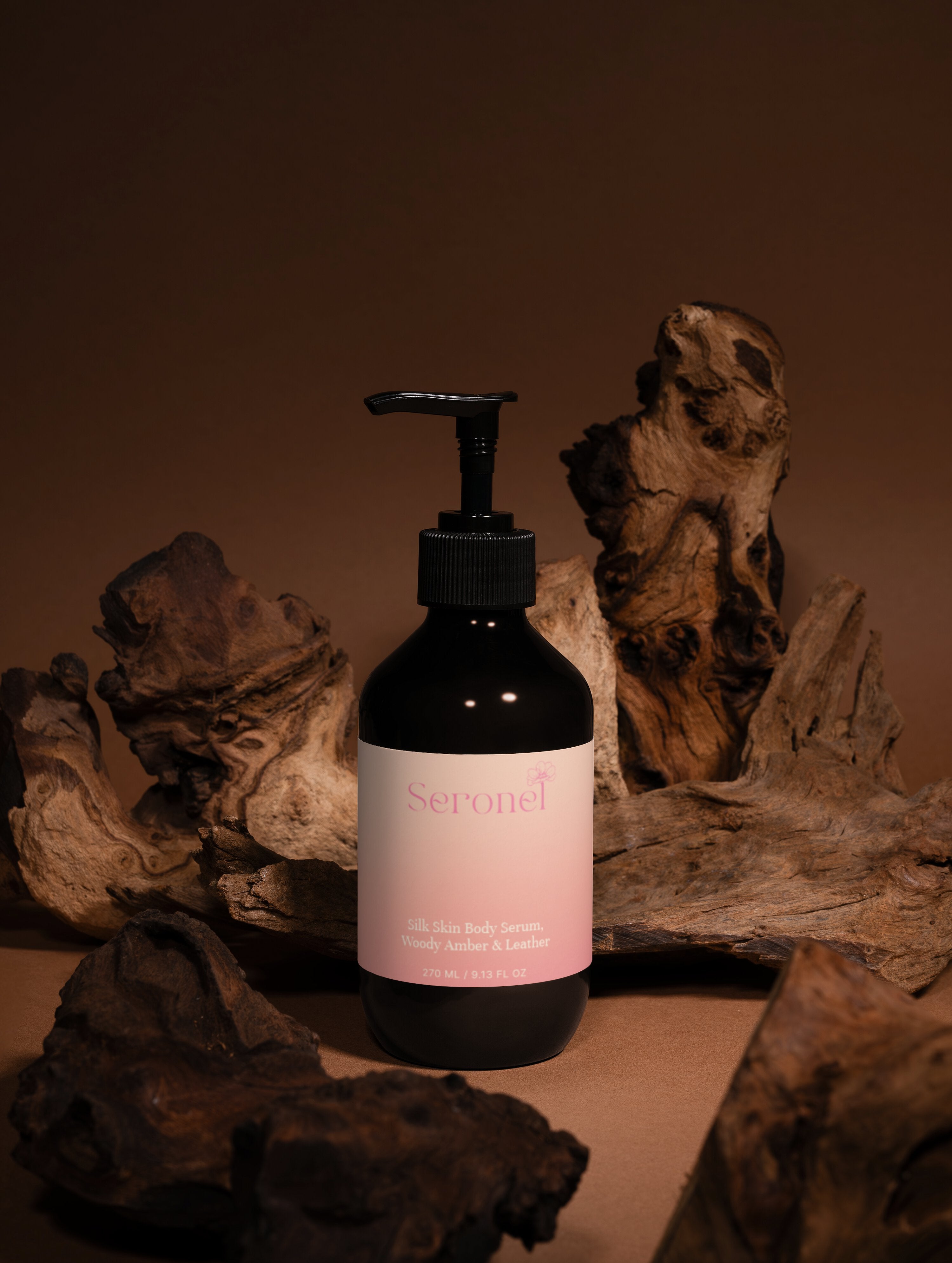 Silk Skin Body Serum, Woody Amber & Leather
