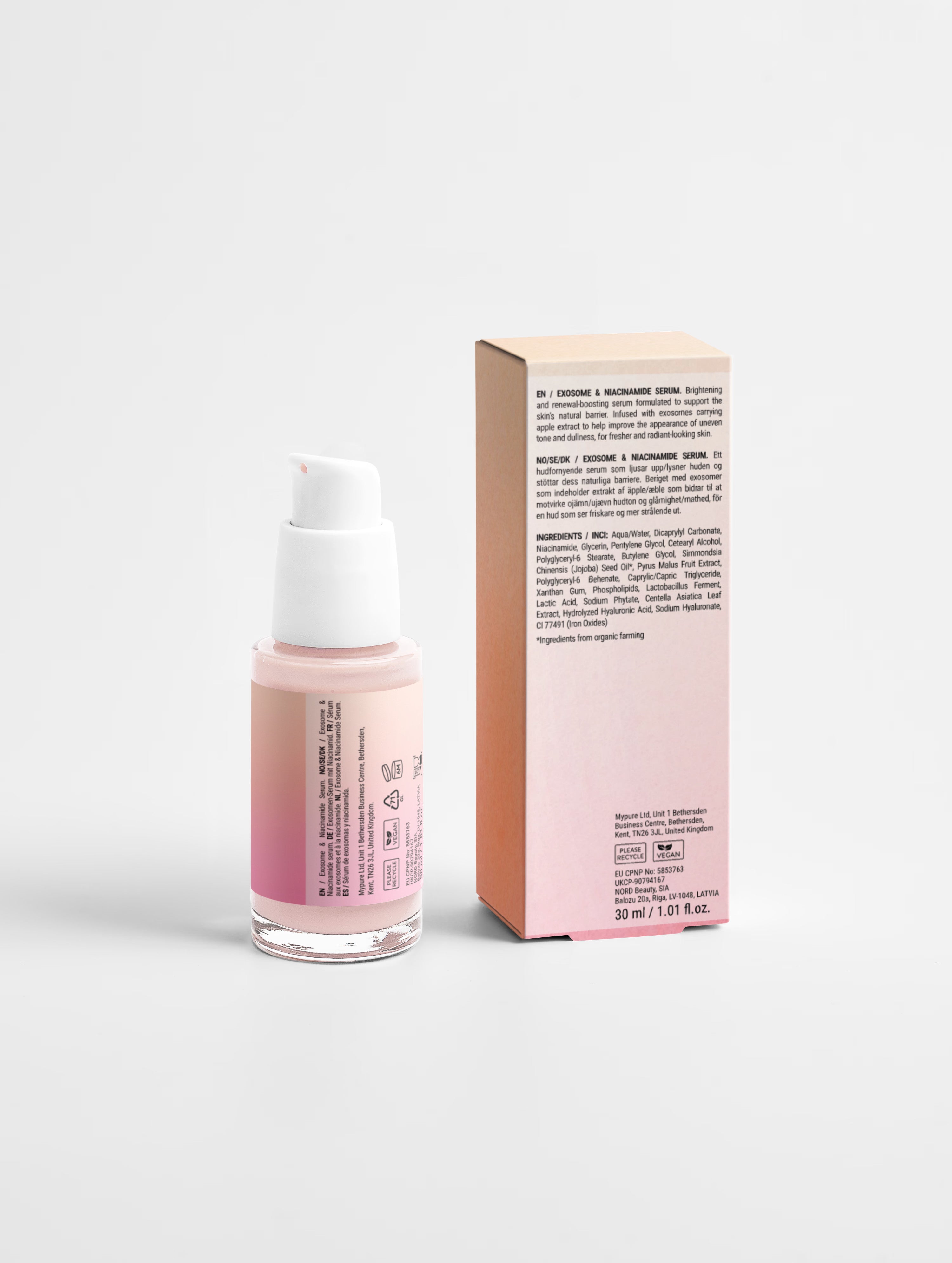 Exosome & Niacinamide Serum, 30 ml