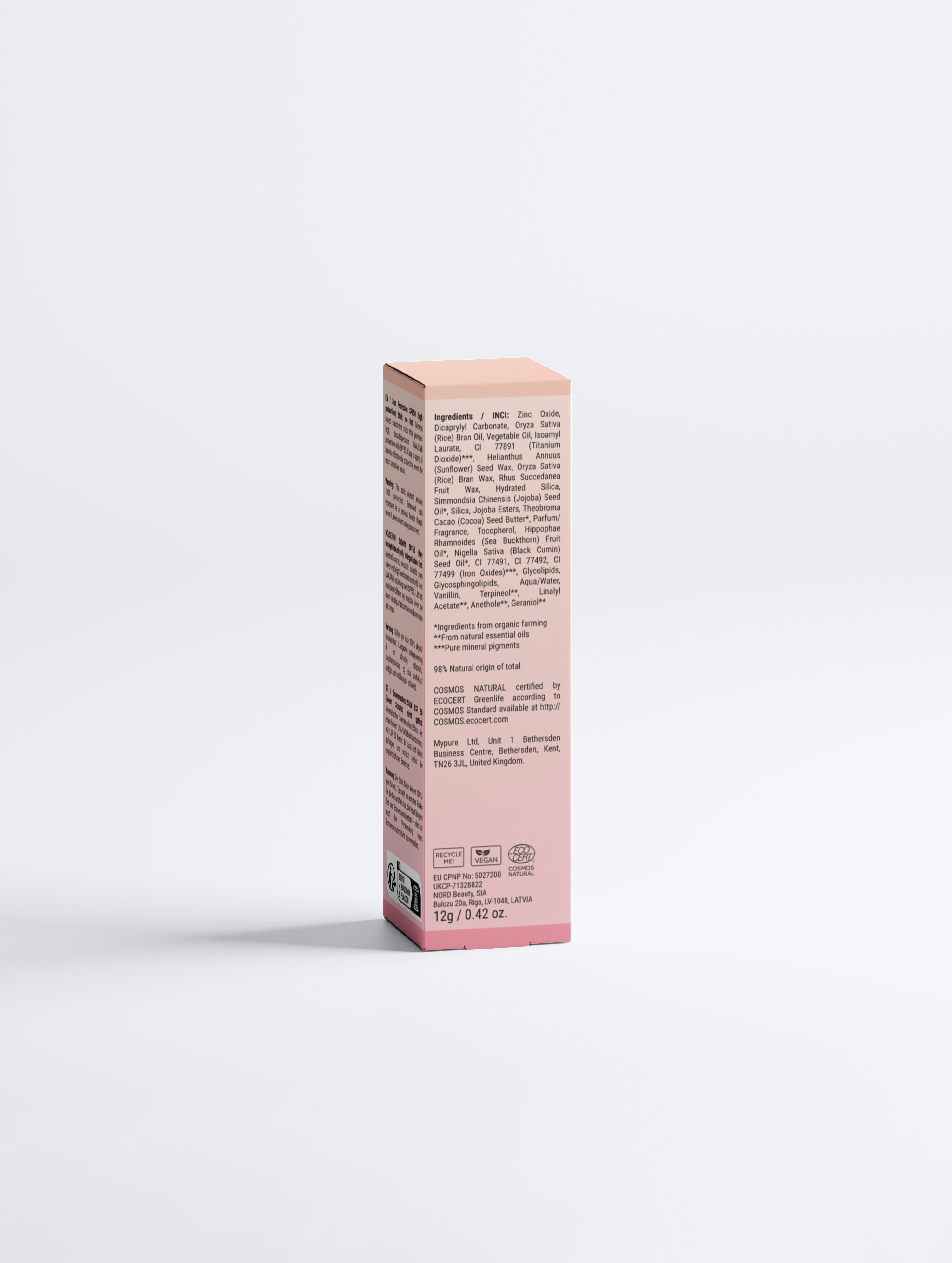 Sun Protection SPF50 Stick, no tint